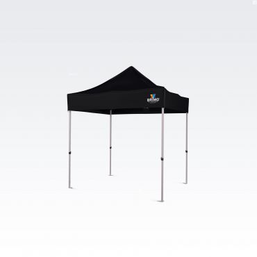 Zložljiv šotor za trg z zaščitno ponjavo